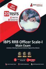 IBPS RRB Officer Scale 1 Main Exam | 8 Full-Length Mock Tests + 12 Sectional Tests including Hindi & English Language Test [2400+ Solved Questions] | Free Access to Online Tests