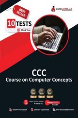 CCC (Course on Computer Concepts) Based on NIELIT | 1000+ Objective Questions with Solutions [10 Full-length Mock Tests] | Free Access to Online Tests