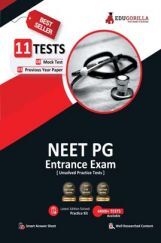 NEET PG Entrance Exam 2022 Book | 3300+ Objective Questions | Unsolved Practice Sets (8 Mock Tests + 3 Previous Year Papers) NEET PG Entrance Exam 2022 Book | 3300+ Objective Questions | Unsolved Practice Sets (8 Mock Tests + 3 Previous Year Papers)