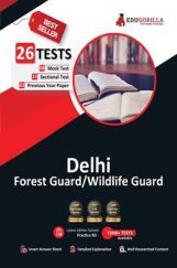 Delhi Forest/Wildlife Guard Exam 2022 | 2800+ Solved (8 Full-length Mock Tests + 15 Sectional Tests + 3 Previous Year Papers) | Free Access to Online Tests Delhi Forest/Wildlife Guard Exam 2022 | 2800+ Solved (8 Full-length Mock Tests + 15 Sectional Tests + 3 Previous Year Papers) | Free Access to Online Tests