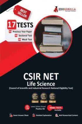 CSIR NET Life Science Exam 2022 | 17 Solved Practice Tests [8 Mock Tests + 6 Sectional Tests + 3 Previous Year Papers] | Free Access to Online Tests