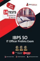 IBPS SO IT Officer (Scale I) Prelims Exam 2022 | 1500+ Solved Questions (8 Mock Tests + 6 Sectional Tests) IBPS SO IT Officer (Scale I) Prelims Exam 2022 | 1500+ Solved Questions (8 Mock Tests + 6 Sectional Tests)