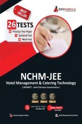 NCHMCT JEE : Hotel Management & Catering Technology Joint Entrance Examination 2022 26 Unsolved Practice Tests (8 Mock Tests + 15 Sectional Tests + 3 Previous Year Papers) NCHMCT JEE : Hotel Management & Catering Technology Joint Entrance Examination 2022 26 Unsolved Practice Tests (8 Mock Tests + 15 Sectional Tests + 3 Previous Year Papers)