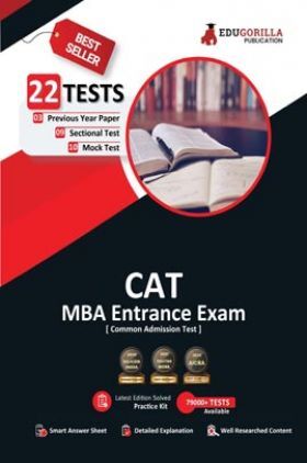 CAT : MBA Entrance Exam | Common Admission Test | 10 Mock Tests + 9 Sectional Tests + 3 Previous Year Paper (1100+ Solved Questions) | Free Access to Online Tests