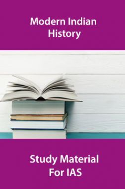 Download Modern Indian History Study Material For IAS PDF Online