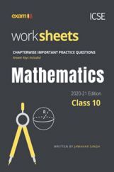 Exam18 ICSE Maths Chapterwise Practice Workbook For Class 10 Exam18 ICSE Maths Chapterwise Practice Workbook For Class 10