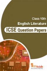 ICSE Sample Question Papers For Class 10 English-Literature ICSE Sample Question Papers For Class 10 English-Literature