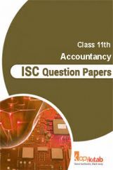 ISC Sample Question Papers For Class 11 Accountancy