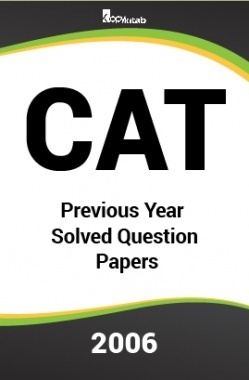 CAT Previous Year Solved Question Papers  2006