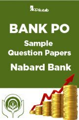 BANK PO Sample Question Papers For Nabard Bank BANK PO Sample Question Papers For Nabard Bank