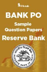 BANK PO Sample Question Papers For Reserve Bank BANK PO Sample Question Papers For Reserve Bank