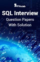 SQL Interview Question Papers With Solution SQL Interview Question Papers With Solution
