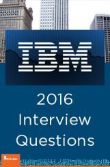 IBM Interview Questions With Solution 2016 IBM Interview Questions With Solution 2016