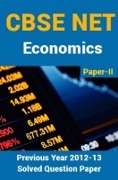 CBSE NET Previous Year 2012-13 Solved Question Paper Economics Paper-II (June-Dec)