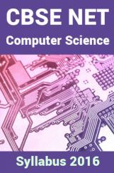 CBSE NET Computer-Science Syllabus 2016 CBSE NET Computer-Science Syllabus 2016