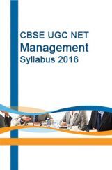 CBSE UGC NET Management Syllabus 2016 CBSE UGC NET Management Syllabus 2016