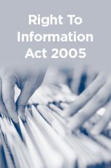 Right To Information Act 2005 Right To Information Act 2005