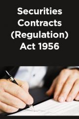 Securities Contracts (Regulation) Act 1956 Securities Contracts (Regulation) Act 1956
