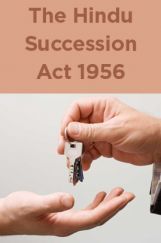 The Hindu Succession Act 1956 The Hindu Succession Act 1956