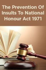 The Prevention Of Insults To National Honour Act 1971 The Prevention Of Insults To National Honour Act 1971