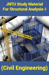 JNTU Study Material For Structural Analysis-I (Civil Engineering) JNTU Study Material For Structural Analysis-I (Civil Engineering)