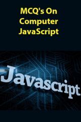 MCQs On Computer JavaScript MCQs On Computer JavaScript