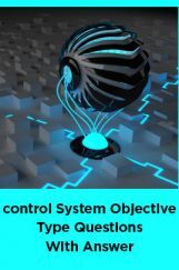 Control System Objective Type Questions With Answer Control System Objective Type Questions With Answer