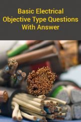 Basic Electrical Objective Type Questions With Answer Basic Electrical Objective Type Questions With Answer