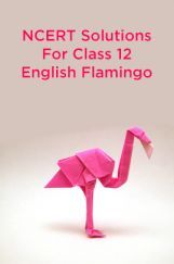 NCERT Solutions For Class 12 English Flamingo NCERT Solutions For Class 12 English Flamingo