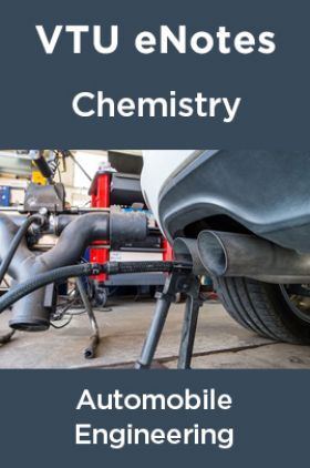 VTU eNotes On Chemistry For Automobile Engineering