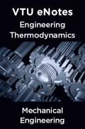 VTU eNotes On Engineering Thermodynamics For Mechanical Engineering