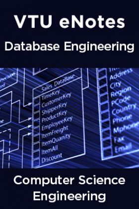VTU eNotes On Database Engineering For Computer Science Engineering