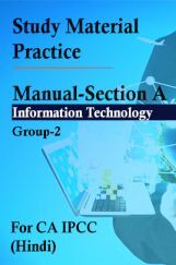 Study Material Practice Manual Section-A Information Technology  Group-2 For CA IPCC 2018 (Hindi) Study Material Practice Manual Section-A Information Technology  Group-2 For CA IPCC 2018 (Hindi)
