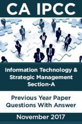 CA IPCC For Information Technology And Strategic Management Section-A Information Technology November 2017 Previous Year Paper Question With Answer CA IPCC For Information Technology And Strategic Management Section-A Information Technology November 2017 Previous Year Paper Question With Answer