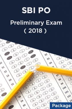 SBI PO 2018 Preliminary Exam (Package)
