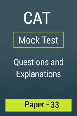 CAT Mock Test Paper - 33 Questions & Explanations