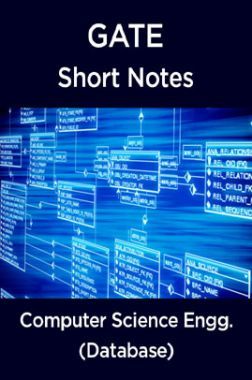 Download GATE Computer Science Engg Short Notes For Database PDF Online