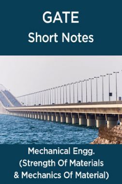 Download GATE Short Notes For Mechanical Engineering PDF Online 2020