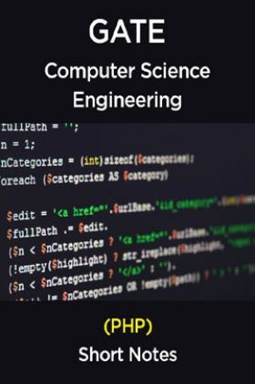  GATE Short Notes For Computer Science Engg (PHP)