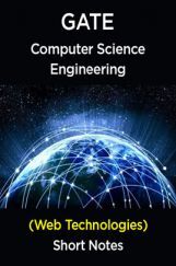 GATE Short Notes For Computer Science Engg (Web Technologies)  GATE Short Notes For Computer Science Engg (Web Technologies)
