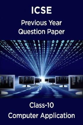 ICSE Previous Year Question Paper Computer Application For Class-10