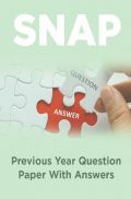 SNAP Previous Year Question Paper With Answers SNAP Previous Year Question Paper With Answers
