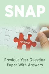 SNAP Previous Year Question Paper With Answers SNAP Previous Year Question Paper With Answers
