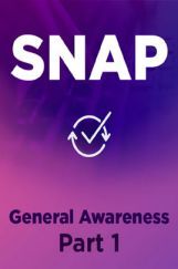 SNAP General Awareness Part 1 SNAP General Awareness Part 1