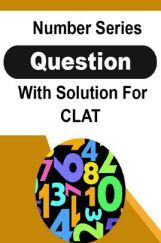 Number Series Question With Solution For CLAT Number Series Question With Solution For CLAT