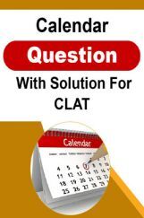 Calendar Question With Solution For CLAT Calendar Question With Solution For CLAT
