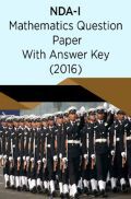 NDA-I Mathematics Question Paper With Answer Key (2016)