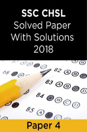 SSC CHSL Solved Paper With Solutions 2018 Paper 4