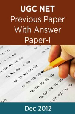 UGC NET Previous Paper With Answer Paper-I Dec 2012