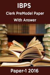 IBPS Clerk Pre Model Paper With Answer Paper-1 2016 IBPS Clerk Pre Model Paper With Answer Paper-1 2016